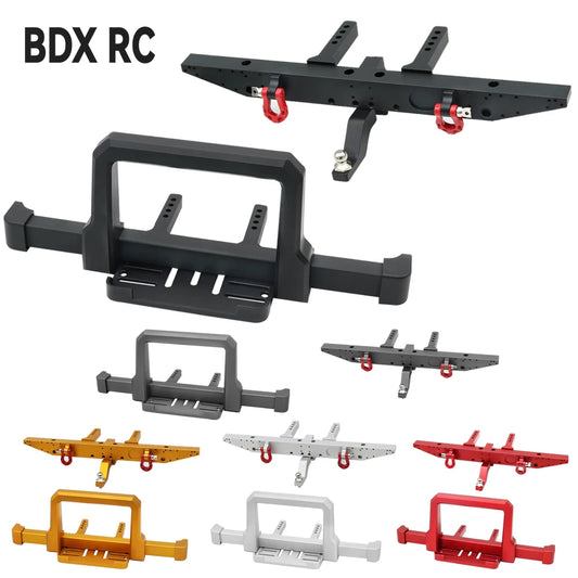 1/10 RC Crawler Aluminum Front & Rear Bumper Set for Traxxas TRX-4 - EXPROTAS