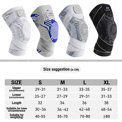 1PC Knee Strap Adjustable Compression Support Brace for Sports Gym