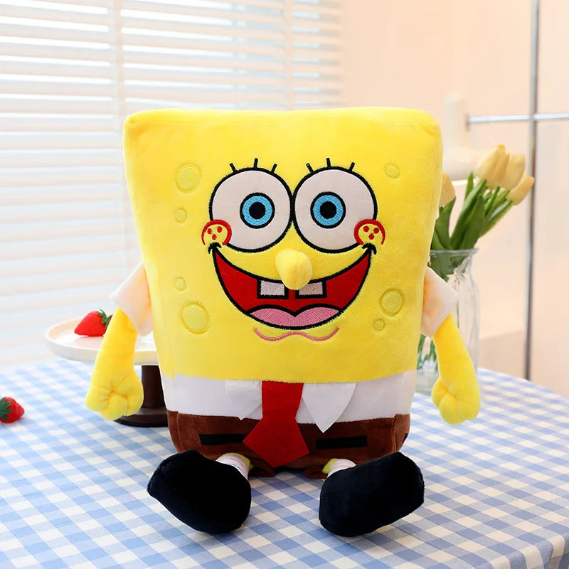 35cm SpongeBob Patrick Star Plush Stuffed Animals Bag for Kids Toys