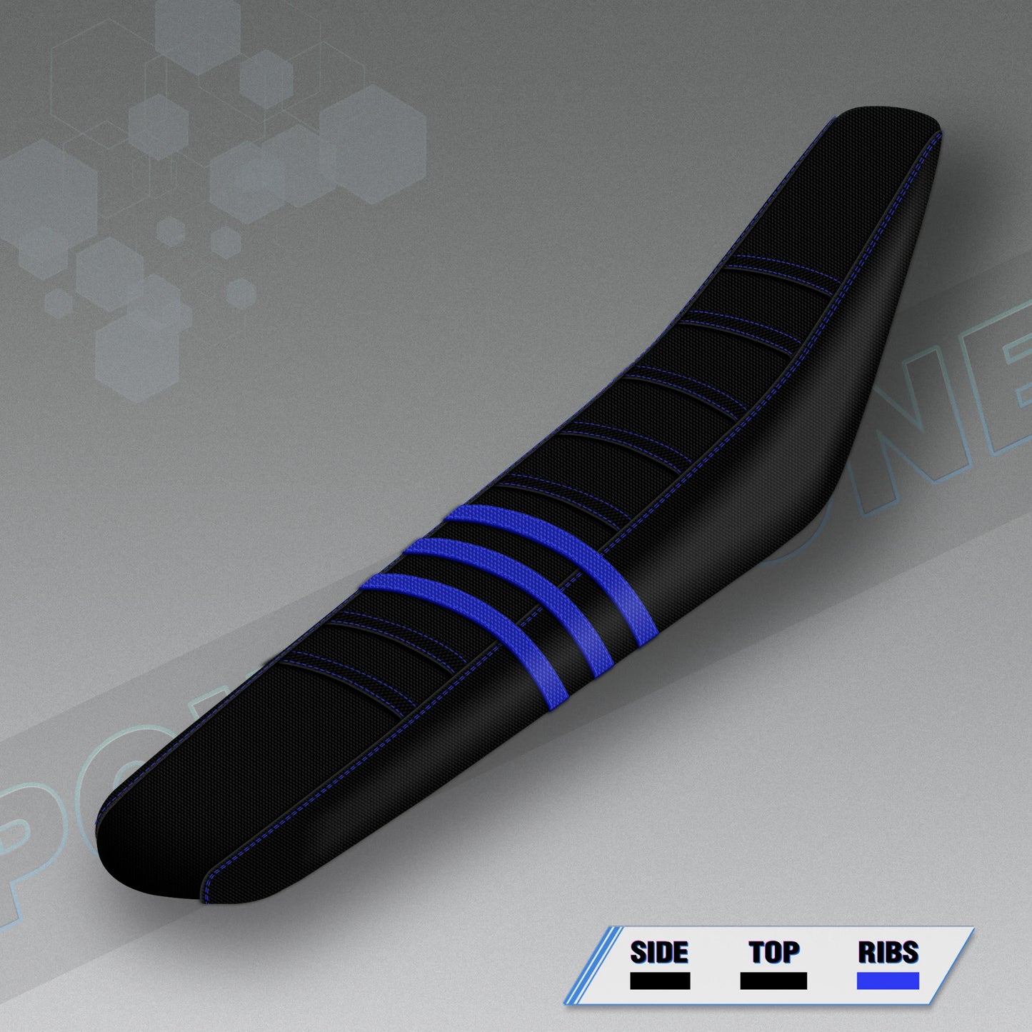 Universal Waterproof Anti-Slip Gripper Seat Cover by Powerzone for SXF EXC KXF