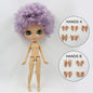 ICY DBS Blyth doll 1/6 bjd tan skin joint body shiny face 30cm toy girls gift-EXPROTAS