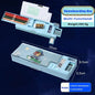 Double Layer Pencil Case with Calculator Sharpener Storage Box for School