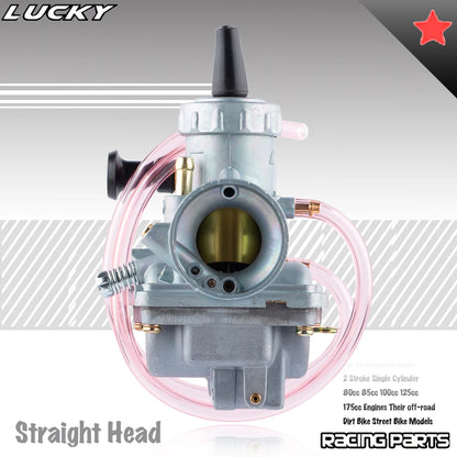 28mm for Mikun VM24 Carburetor for Yamaha DT125 RX125 RT100 MX100 MX175 TZR125 2-Stroke