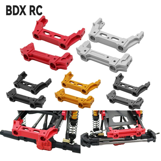 1/10 RC Crawler Metal Front & Rear Bumper Mount Set for Axial SCX10 II