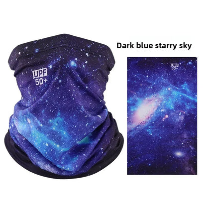 Sun Protection Mask Ice Silk Neck Gaiter Breathable Cycling Fishing Scarf