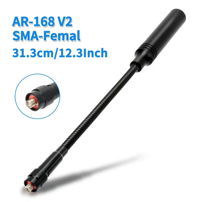 Tactical Antenna SMA-Female for Baofeng UV-5R VHF UHF Dual Band Foldable