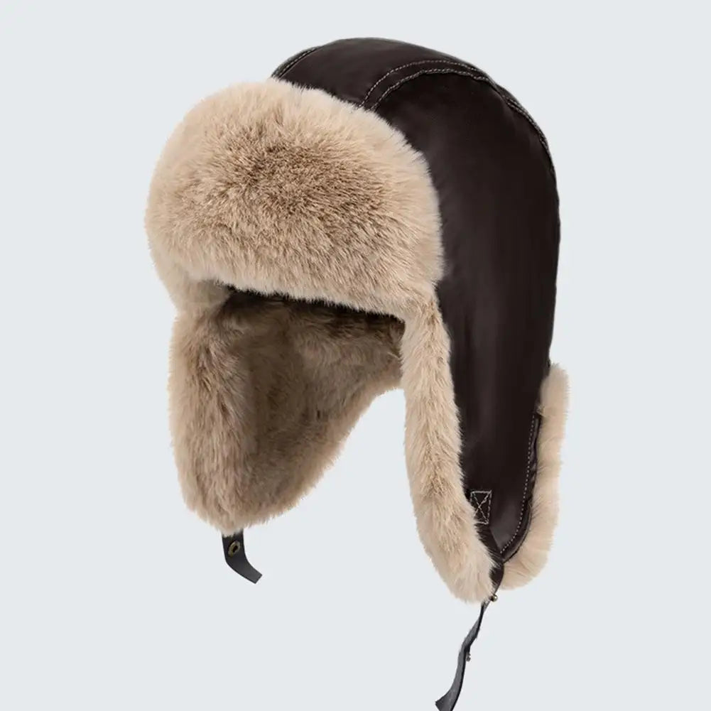 Warm Ear Protector Winter Hat for Men Windproof Outdoor Sports Cap