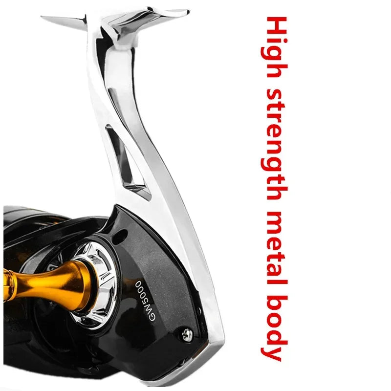 Gapless Spinning Wheel 10KG Fishing Reel Sea Boat Casting Equipment