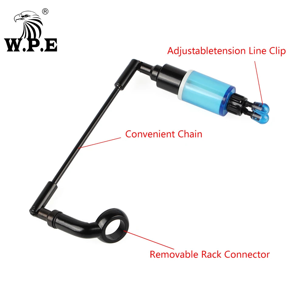 1pcs Carp Fishing Swinger LED Bite Indicator Tackle Feeder Alarm Metal