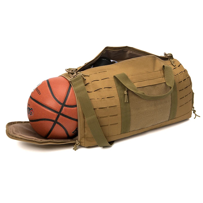 40L Sport Gym Bag Tactical Travel Duffle Bag For Men Fitness Training Bag With Shoe Basketball Outdoor Weekender Bags-EXPROTAS