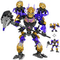 Superheroes Bionicle Golden Mask Robot Mecha Building Blocks Bricks Boys Toys