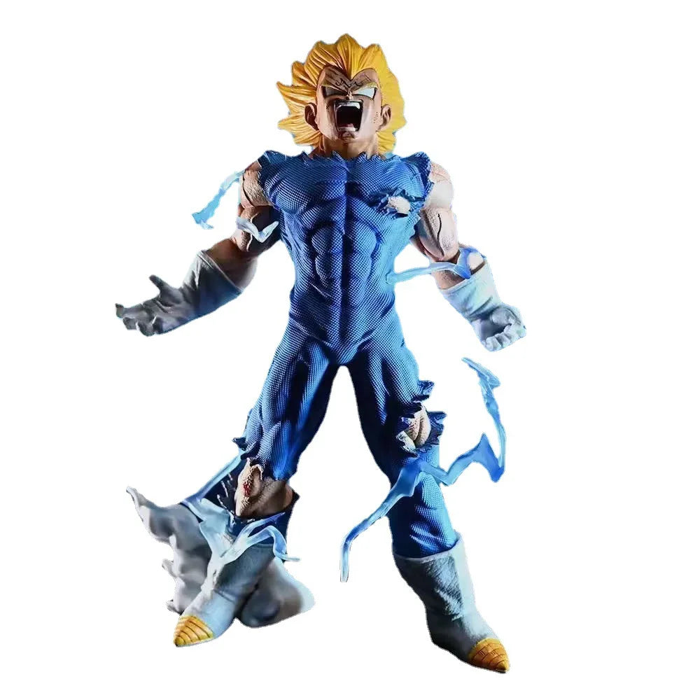 27cm Dragon Ball Z Majin Vegeta Self-Destruct Figure PVC Anime Statue Toy