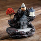 Incense Holder Backflow Waterfall Burner Ceramic Home Decor with Cones