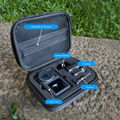 Carrying Case for DJI Osmo Action Waterproof Storage Bag Portable