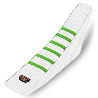 White Ribbed Waterproof Anti-Slip Seat Cover by Powerzone for SXF EXC KXF CRF