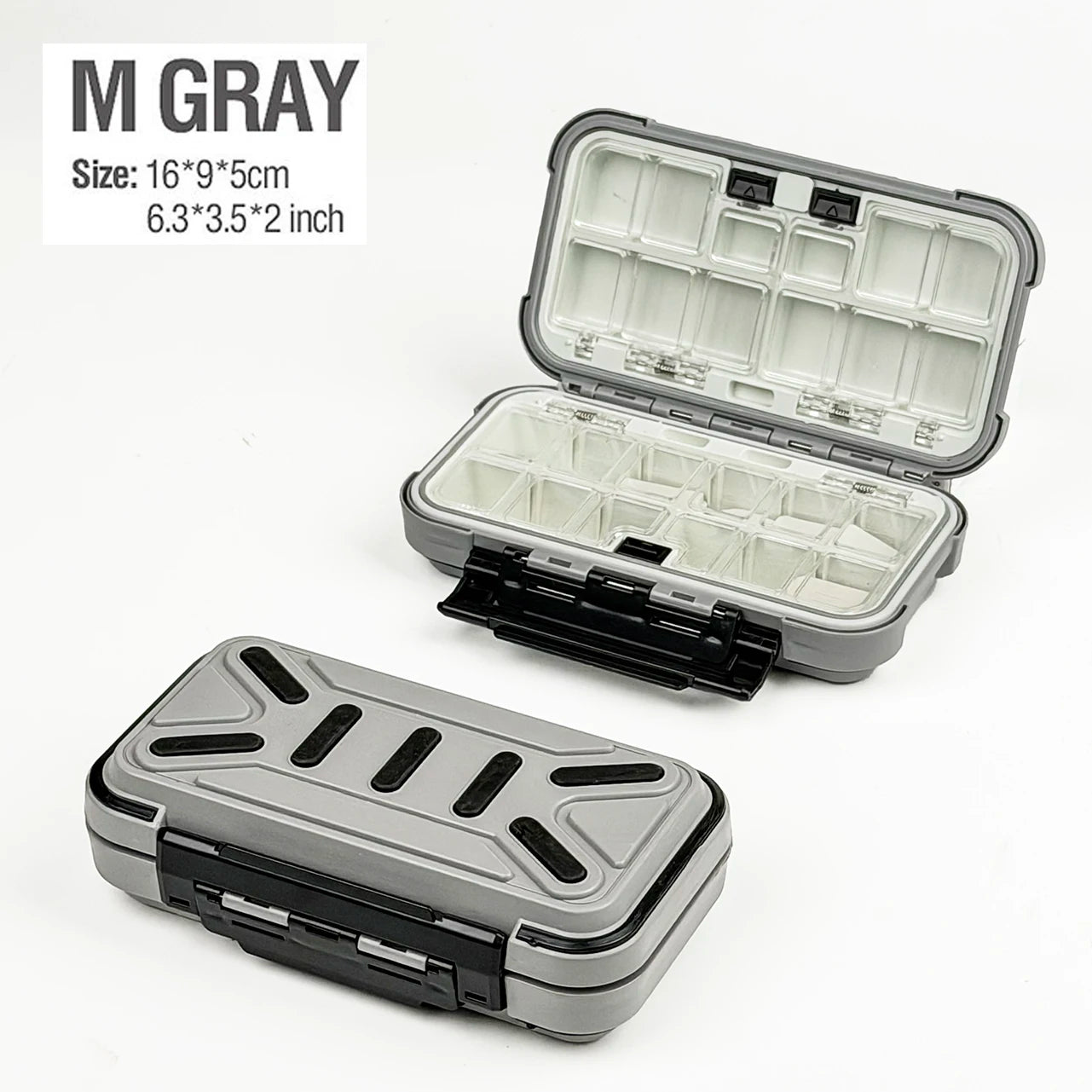 Waterproof Fishing Tackle Box Large Capacity Hook Bait Lure Storage Organizer