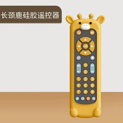 TV Remote Control Toy for Babies with Music and Light - Educational Sensory Toy