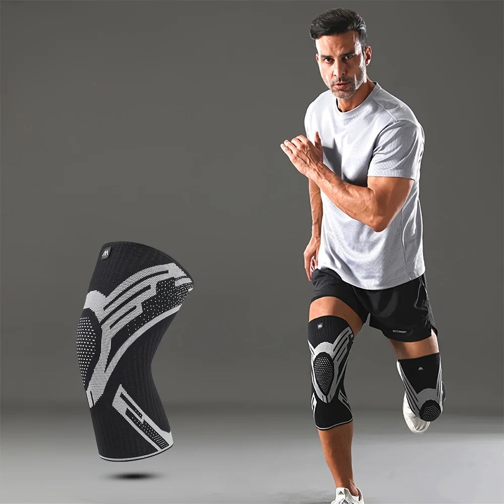 1Pcs Knee Pads Compression Support Sleeve Gym Sports Running Brace