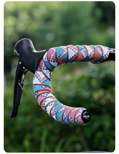 Road Bike Handlebar Tape ESLNF Cotton Anti-Slip Bar Wrap Cycling