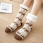 Winter Warm Fuzzy Fluffy Socks Non Slip Cozy Slipper Christmas Gift