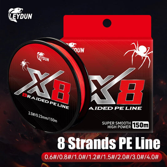 150m Braided Fishing Line PE Multifilament Smooth Casting Wire for Carp