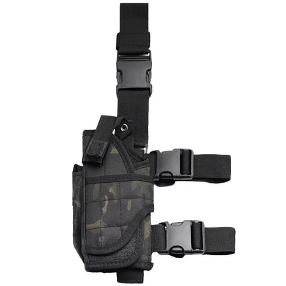 Tactical Leg Holster Pouch Adjustable Strap Airsoft Hunting Gun Right Thigh