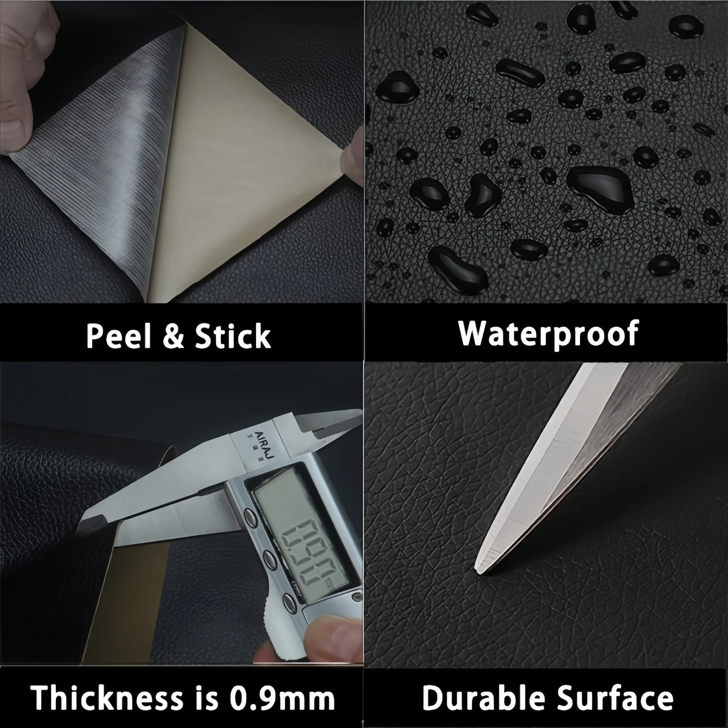 Self Adhesive Repair Patch Tape for Leather Sofa Car Seat DIY Fix