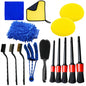 Car Detailing Brush Set for Cleaning Air Vents Interior Auto Care