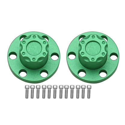 1/10 RC Crawler Metal Wheel Center Dust Caps 6-Hole for 1.9" & 2.2" Wheels - EXPROTAS