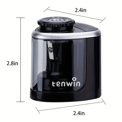 Desktop Automatic Pencil Sharpener Electric for 6-8mm Pencils School Office