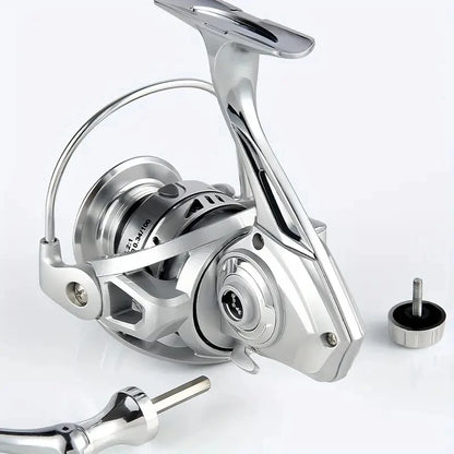 Billings YL 1000-7000 Series Spinning Reel, CNC Metal Spool, 35LB Drag