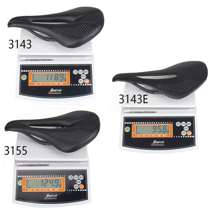 ELITA ONE Carbon Saddle MTB/Road Bike saddle Super Light Leather Carbon Cushions 96g-EXPROTAS