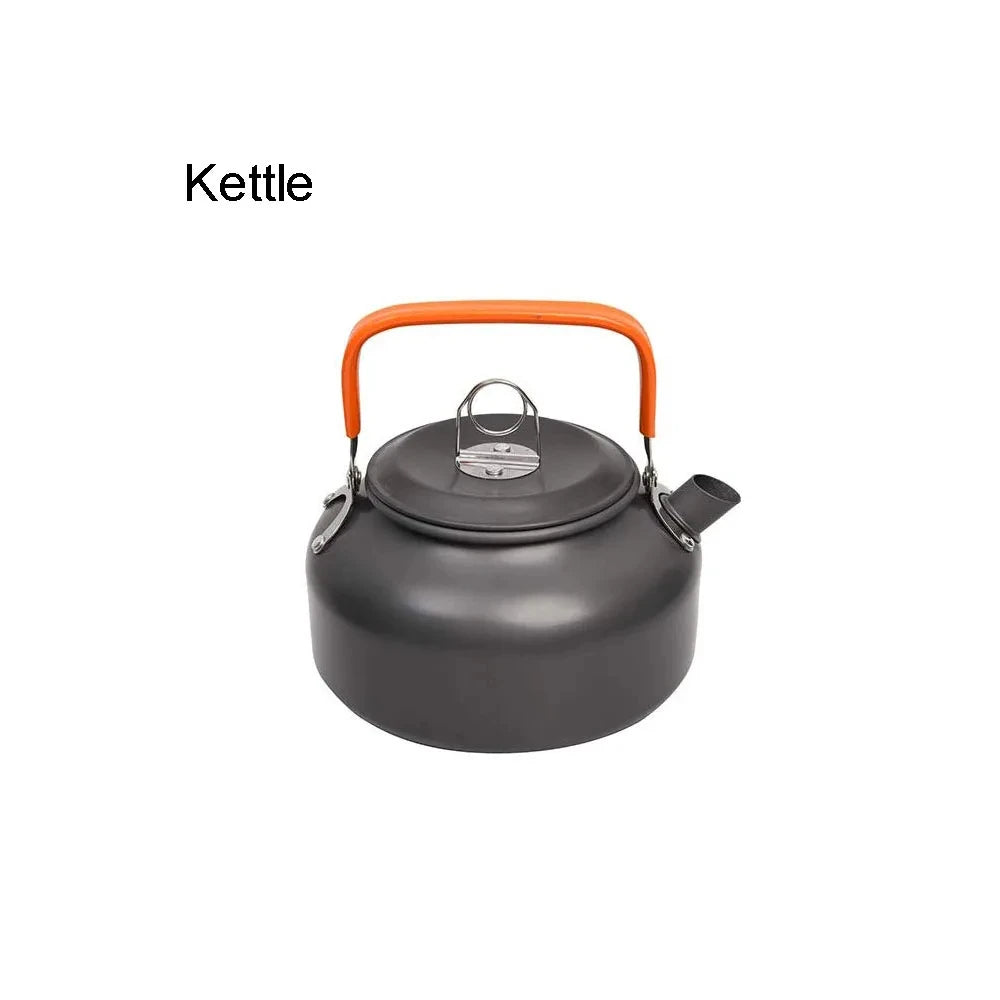 1pcs Outdoor Cooking Camping Cookware Set Portable Picnic Kettle Pan Pot