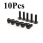 10Pcs Motorcycle Bolts Screw Titanium M5 M6 Torx Head 20mm 16mm Fixing