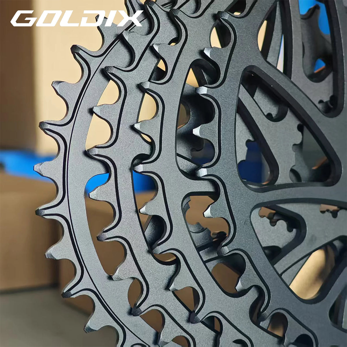 Goldix 0mm Offset Chainring Direct Mount Narrow Wide 34T 36T 38T 40T SRAM