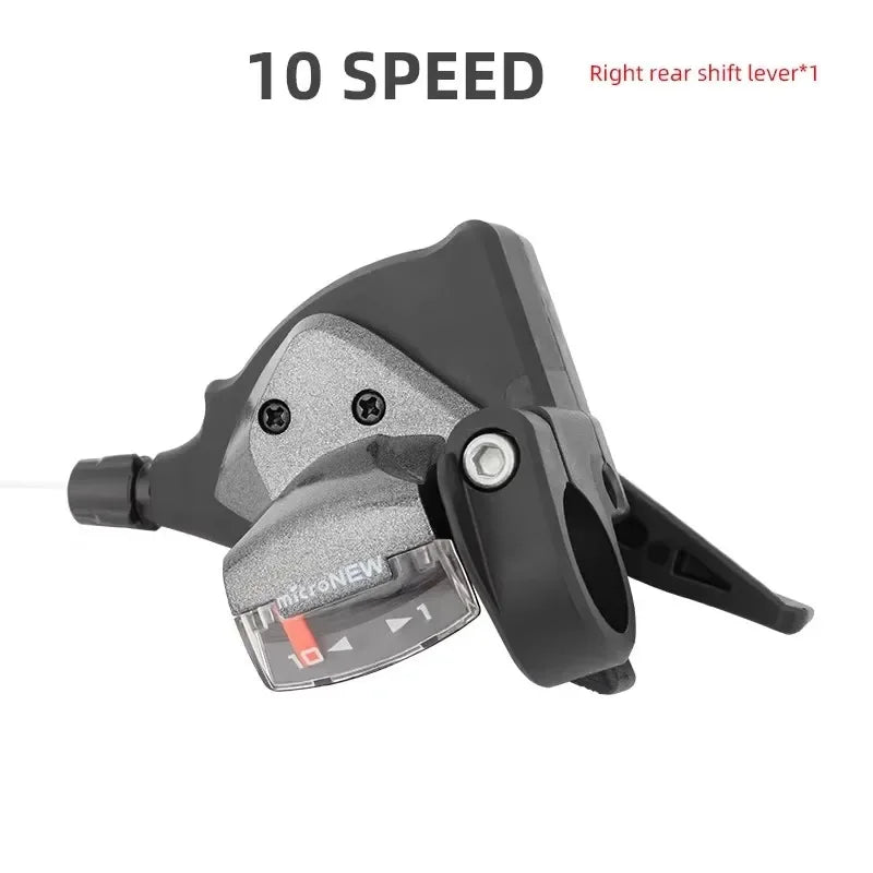 MicroNEW Mountain Bike Rear Derailleur 3x7 3x8 3x9 3x10 3x11 Speed with Internal Shift Cable MTB Bicycle Front Shifter