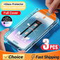 Screen Protector for iPhone 14 15 16 17 18 Pro Max Easy Install Glass