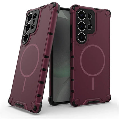 Magnetic Phone Case for Samsung S24 S25 S26 Ultra Shockproof Cover
