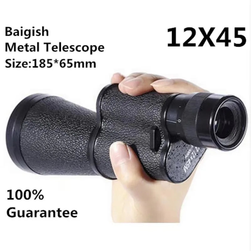 Metal Pirate Spyglass Monocular Telescope 8x30 10x40 12x45 Nautical Scope