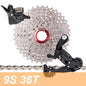 Mountain Bike Chain 9 Speed Bicycle Groupset Shifter Derailleur HG Hub