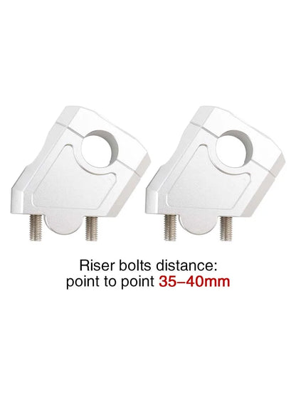 22mm 25mm 28mm Motorcycle Handlebar Riser Clamp Mount For Suzuki Kawasaki Yamaha