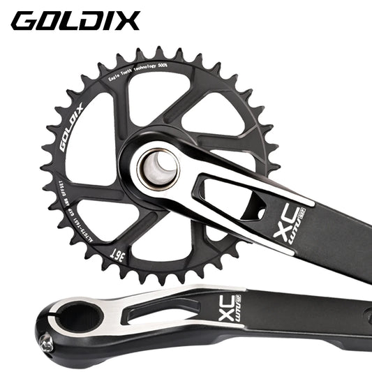 GOLDIX 3-Bolt Chainring Narrow Wide 30T 32T 34T 36T 38T for SRAM Crankset