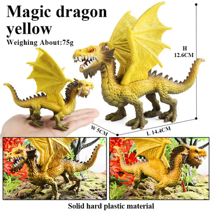Oenux Fantasy Creature PVC Figure Dragon Phoenix Dinosaur Animal Model - EXPROTAS