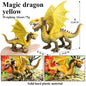Oenux Fantasy Creature PVC Figure Dragon Phoenix Dinosaur Animal Model - EXPROTAS