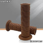 Retro Motorcycle Handlebar Grips 7/8" 22mm 24mm Vintage Cafe Racer Rubber Parts