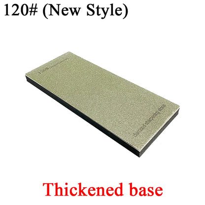 Diamond Knife Sharpening System 15° Whetstone Tool w/ Non-Slip Base