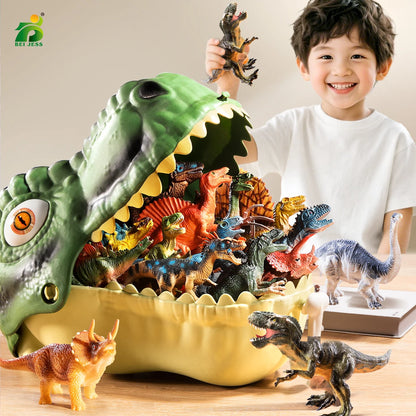 Dinosaur Toy Action Figures Kids Jurassic Tyrannosaurus Models Simulation