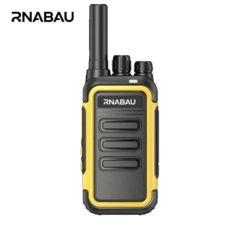 2Pcs Walkie Talkie Long Range Two Way Radio Portable UHF Talkies