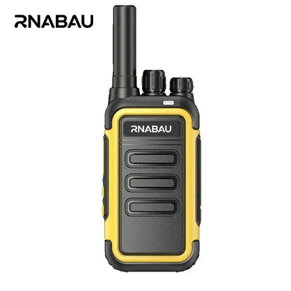 2Pcs Walkie Talkie Long Range Two Way Radio Portable UHF Talkies