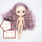 ICY DBS Blythe Doll White Skin Joint Body Long Colourful Hair Glossy Face